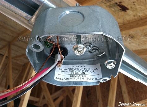 junction box ceiling fan|ceiling fan outlet boxes.